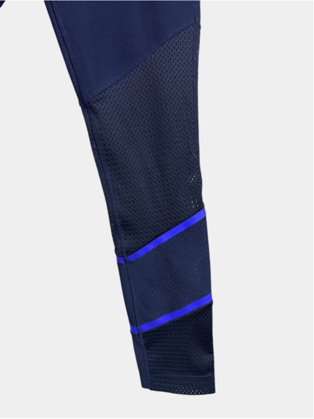 MONDETTA Mesh Blue Leggings High-waisted, Sz S - Picture 5 of 9